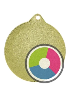 Luxorská medaila s tryskovou potlačou