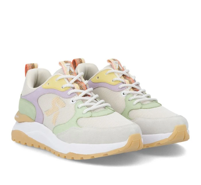 Dámské tenisky béžové polobotky model 22021801 - Rieker