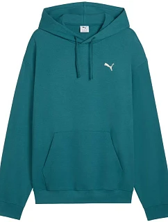 Pánska mikina Puma ESS Elevated Relaxed Hoodie, zelená, 692019, veľkosť 41