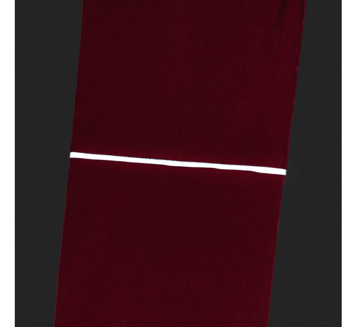 Detské outdoorové nohavice Rizo-j tmavo červená - Kilpi