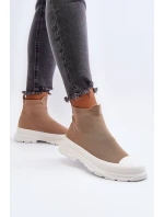 Dámské návleky na boty hnědé model 21651847 - Boto Dámské návleky na boty hnědé model 21651847 - Boto