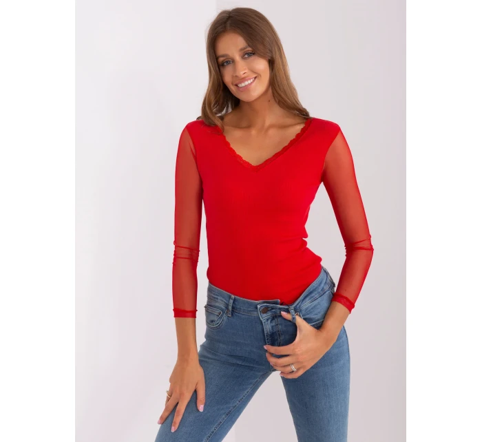 Blúzka RV BZ 7839.88P červená Blúzka RV BZ 7839.88P červená