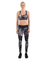 Dámská sportovní podprsenka model 20507362 Černá s šedou - Kilpi Dámská sportovní podprsenka model 20507362 Černá s šedou - Kilpi