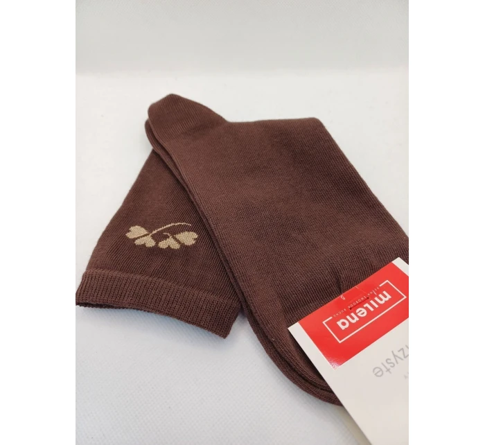 Ponožky Milena 0200-178 Jemný vzor Lurex 37-41