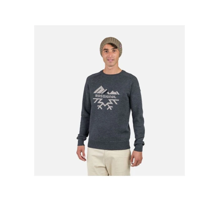 Rossignol Alpine Half Zip Sweater šedá Rossignol Alpine Half Zip Sweater šedá