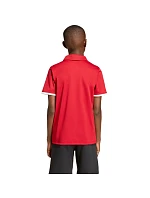 Detské tričko adidas Entrada 26 Polo červené JZ6626