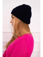 Tenká čiapka Wioletta K251 námornícka modrá