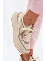 Dámské Sportovní Boty Big Star model 22073702 HIPOLY SYSTEM Béžové - Big Star Shoes