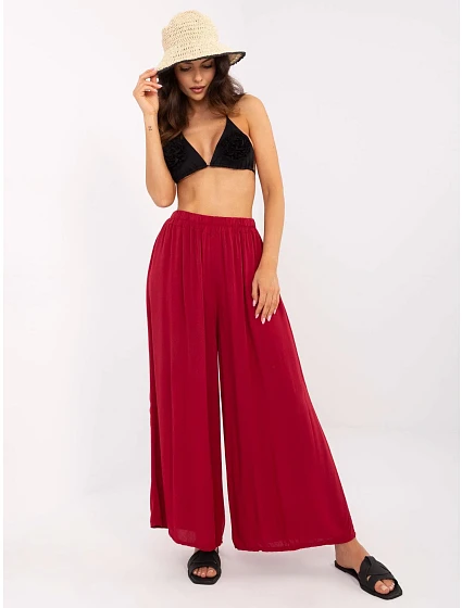Spodnie TW SP BI model 20862984 bordowy - FPrice Spodnie TW SP BI model 20862984 bordowy - FPrice