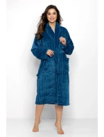 Župan One And model 20737706 Long Turquoise - Momenti Per Me Župan One And model 20737706 Long Turquoise - Momenti Per Me