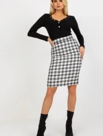 Dámska sukňa 506462.12 čiernobielych - Lakerta