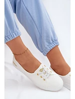 Dámske tenisky LCW-26-02-4043 bielo-zlaté – Lee Cooper