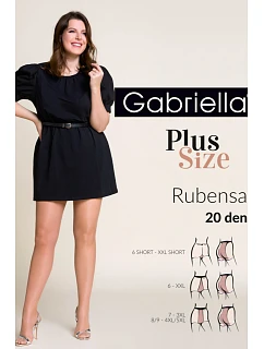 RUBENSA 5-SHORT pančuchy XXL