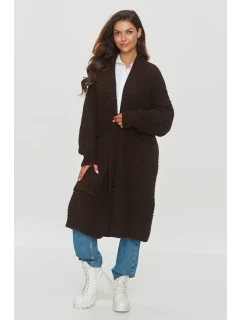 Sveter na gombíky model 201792 Makadamia