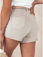 dámské džínové šortky béžové Dstreet model 21977681 - FashionStreet dámské džínové šortky béžové Dstreet model 21977681 - FashionStreet