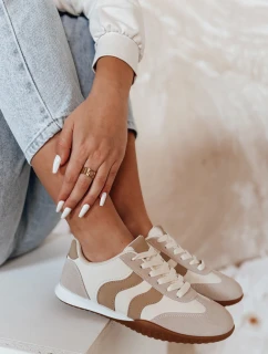 Dámské béžové boty model 21984820 - Dstreet