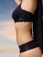 Dámske nohavičky ZERO Microfibre 2.0 Hipstring - BLACK - čierne 0004 - SLOGGI