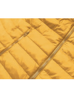 Ľahká žltá dámska prešívaná bunda (20311-333)