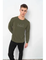 Pánské bavlněné pyžamo s manžetami model 20808041 - Vamp