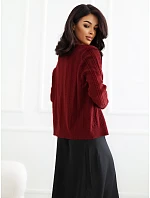 Sweter IR SW model 22404396 ciemny czerwony - FPrice Sweter IR SW model 22404396 ciemny czerwony - FPrice