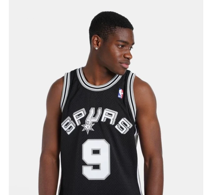 Mitchell & Ness San Antonio Spurs NBA Swingman Jersey Spurs 2001 Tony Parker M SMJYLG19018-SASBLCK01TPA Pánske