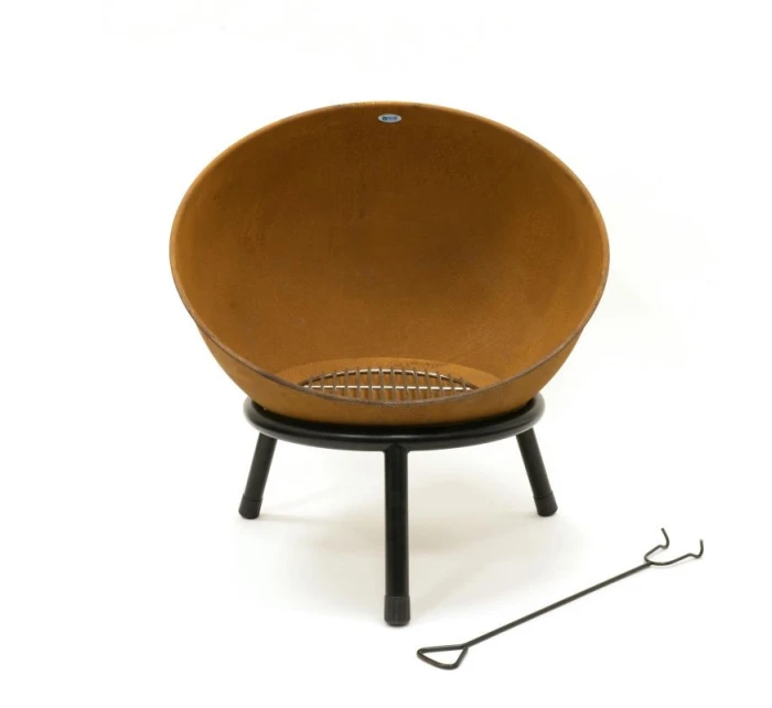 TERMÁLNY ZÁHRADNÝ KRB KAPPA Ø60 HRDZAVÝ