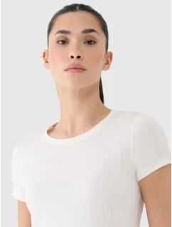 Dámske tréningové tričko regular rýchloschnúce 4F 4FRSS25TFTSF1235-11S