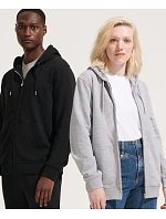 SOL'S Unisex mikina s kapucí z těžké bavlny black model 22424970