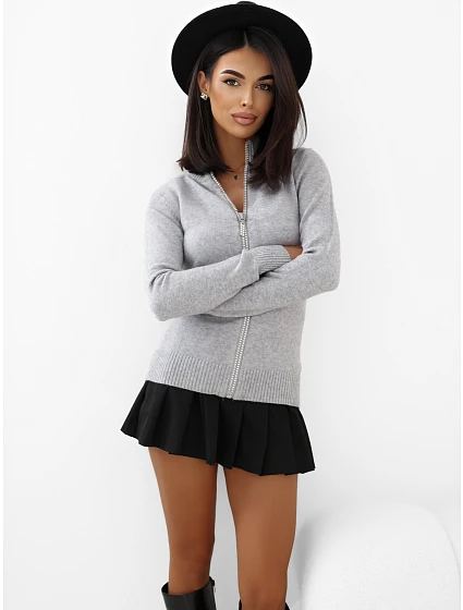 Sweter IR SW model 22299850 szary - FPrice Sweter IR SW model 22299850 szary - FPrice