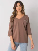 Blúzka RV BZ 7310.58 hnedá Blúzka RV BZ 7310.58 hnedá