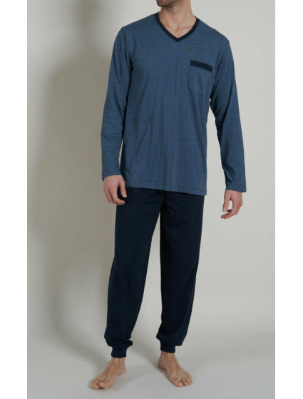 Pánske pyžamo dlhé - 56095 4065 - modré - Bugatti