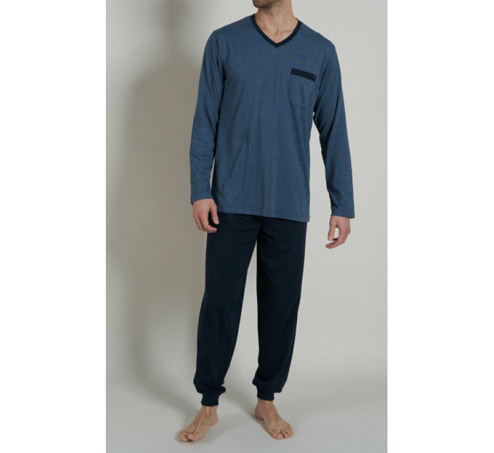 Pánske pyžamo dlhé - 56095 4065 - modré - Bugatti