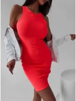 Dámske šaty 277429 neónovo ružové - Ola Voga