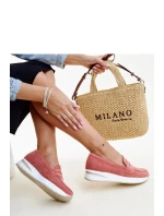 Ružové poltopánky G-54 - Solea