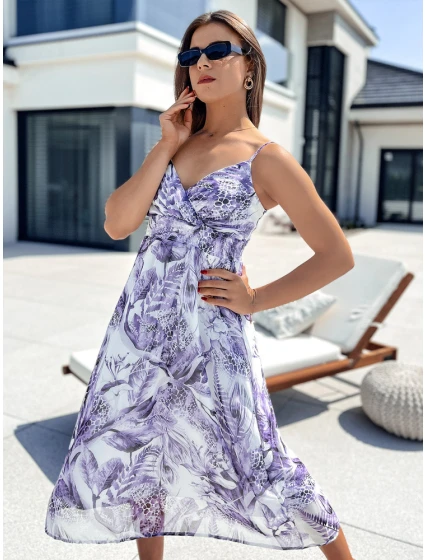 SERENA šaty biele FashionStreet EY2534