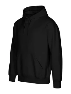Unisex mikina s kapucňou Cloud (GOTS) (čierna)