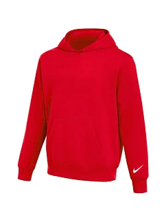 Dětská mikina Nike Park 26 Fleece Hoodie, červená,  XL model 22308504 - No name
