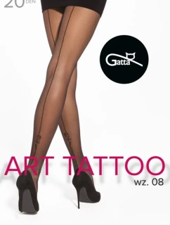 Gatta Tetovanie 08 20 DEN farba:nero