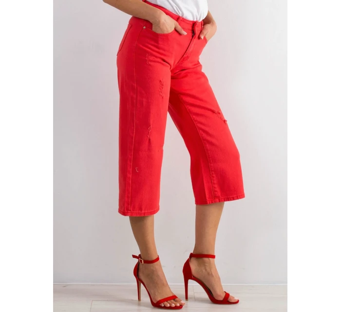 Džínsové nohavice JMP SP B102.32P červená