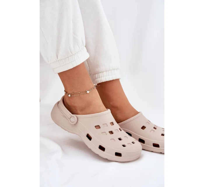 Dámske penové papuče LEMIGO - béžové Dámske penové papuče LEMIGO - béžové