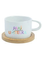 Personalizovaný keramický hrníček Makronka pro paní učitelku/pana učitele Personalizovaný keramický hrníček Makronka pro paní učitelku/pana učitele