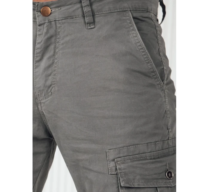 Pánské bojové kalhoty šedé Dstreet model 21974696 - FashionStreet