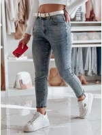 Dámské džínové kalhoty regular fit blue Dstreet model 21985292 - FashionStreet
