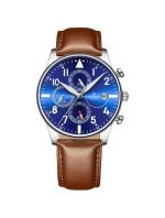 Pánske hodinky Giewont Chronograph Sapphire Brown and Blue GW5630-A6 Pánske hodinky Giewont Chronograph Sapphire Brown and Blue GW5630-A6