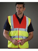 Bezpečnostná vesta Yoko HVW 100 Hi-Vis 79.W100 sapphire Bezpečnostná vesta Yoko HVW 100 Hi-Vis 79.W100 sapphire