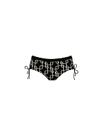 Style Bottom kalhotky černobílá  model 21160492 - Anita Classix