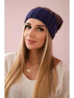 Paris fleecová čepice model 18750761 - K-Fashion Paris fleecová čepice model 18750761 - K-Fashion