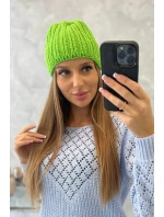 Dámská čepice Rebeka model 21798567 green neon - K-Fashion Dámská čepice Rebeka model 21798567 green neon - K-Fashion