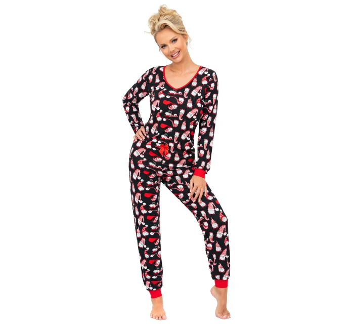 Pyžamo model 20540069 Long Black - Donna