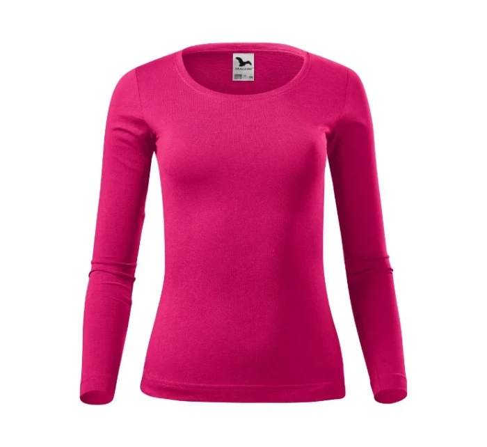 Fit-T LS triko dámské malinová